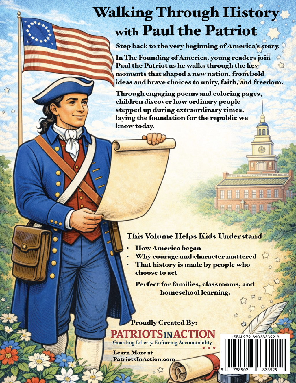 The Founding of America Coloring Book