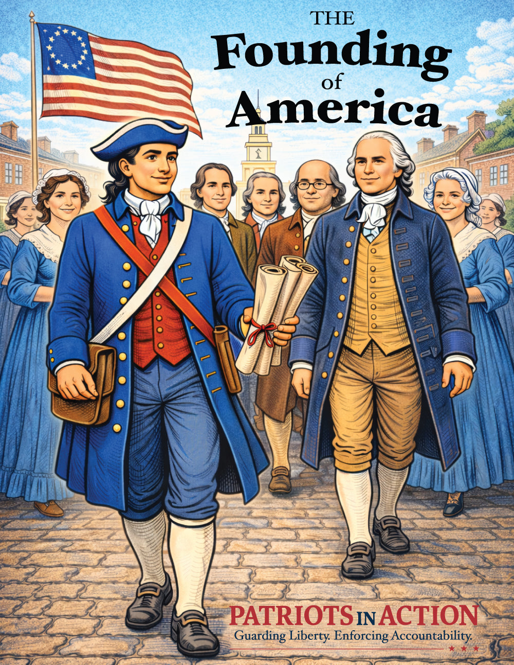 The Founding of America Coloring Book