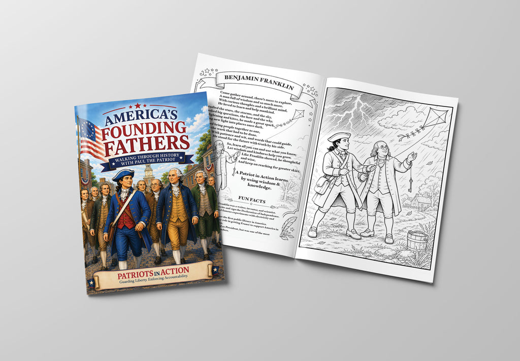 America's Founding Fathers Coloring Book