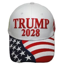 Trump 2028 American Flag Red
