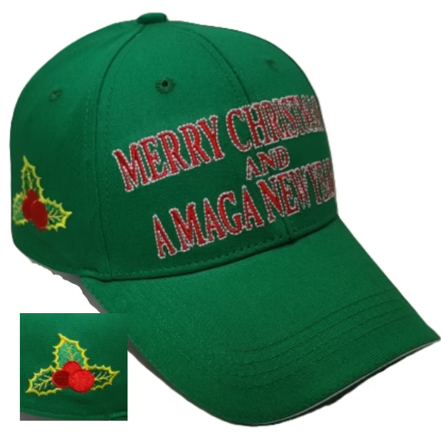 Trump "Merry Christmas And A MAGA New Year"