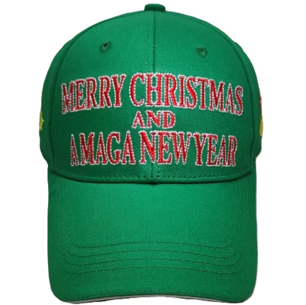 Trump "Merry Christmas And A MAGA New Year"